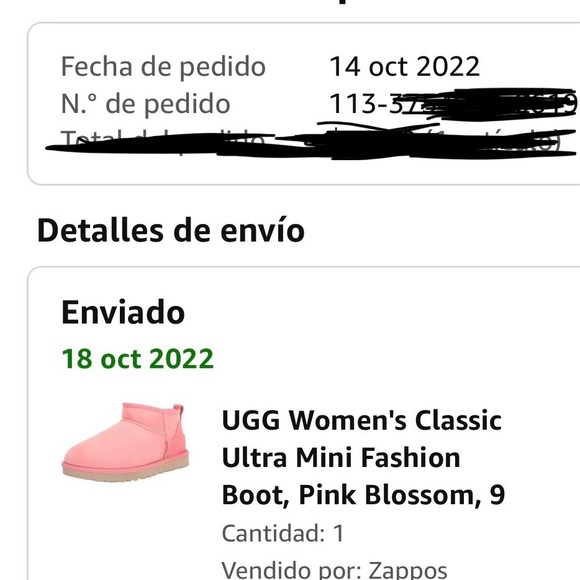 Pink Ugg Classic Ultra Mini boots. Size 9. I just used a couple of times. - Picture 5 of 5